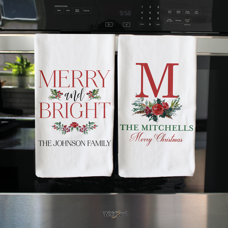 Personalized Christmas Towels