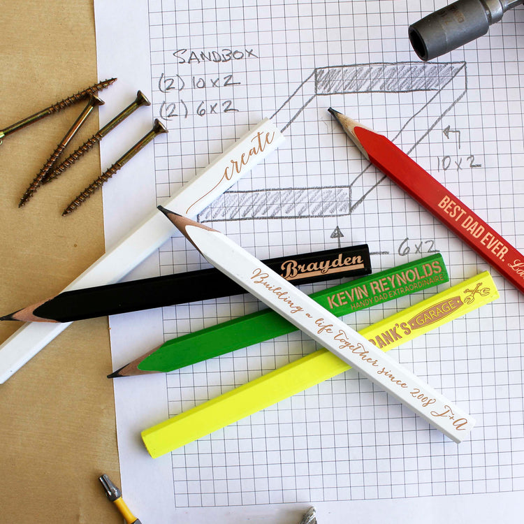 Personalized Carpenter Pencils