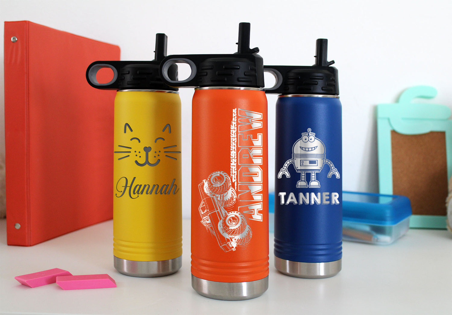 Kid's Metal Water Bottles