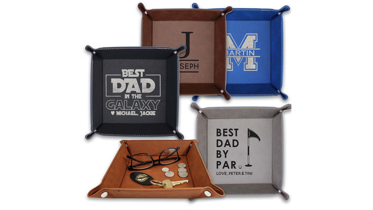 Leather Catch all Trays