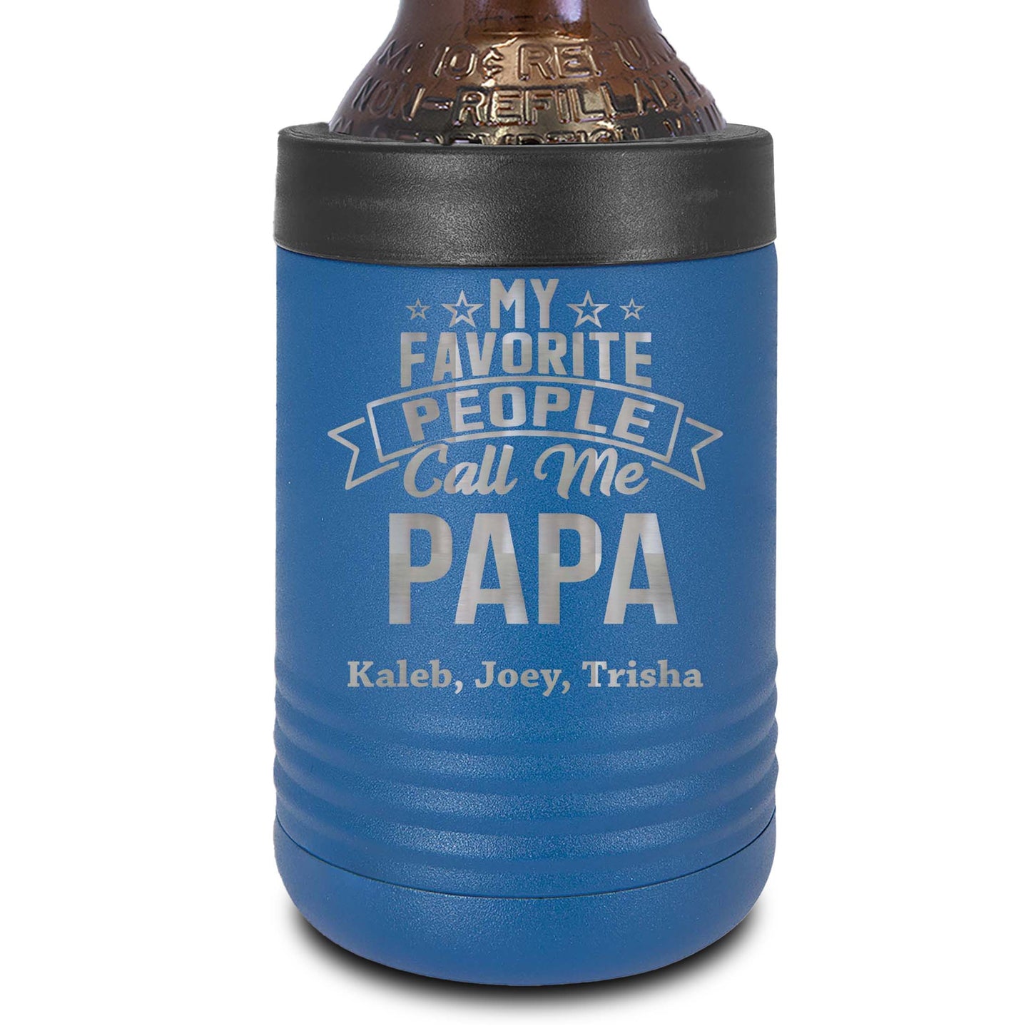 Metal Can Cooler | My Favorite People Call Me Papa