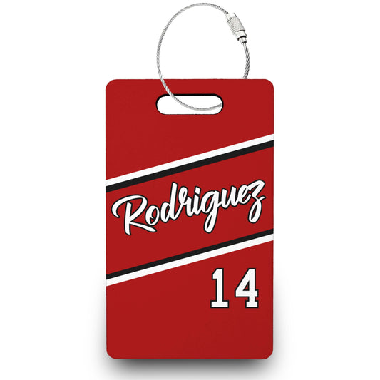 Personalized Baseball Bag Tag | Baseball