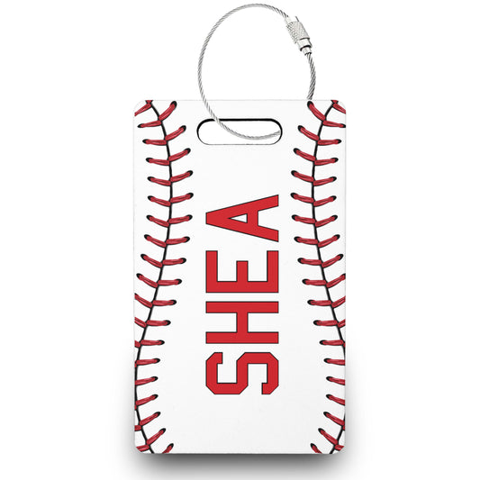 Personalized Baseball Bag Tag | Baseball