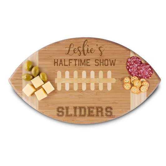 Personalized Football Cutting Board | Mac's Famous