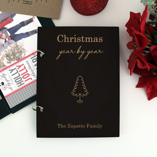 Christmas Card Book Keeper | The Zapatto Family