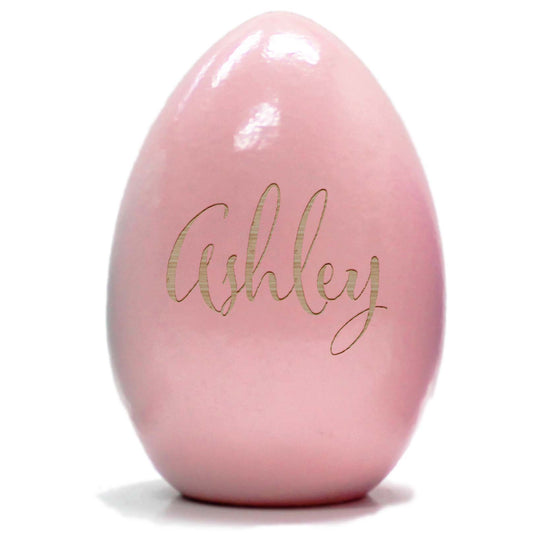 Personalized Wood Easter Eggs | Ashley
