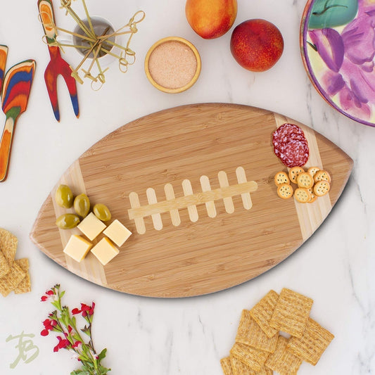 Personalized Football Cutting Board | Wallace Family