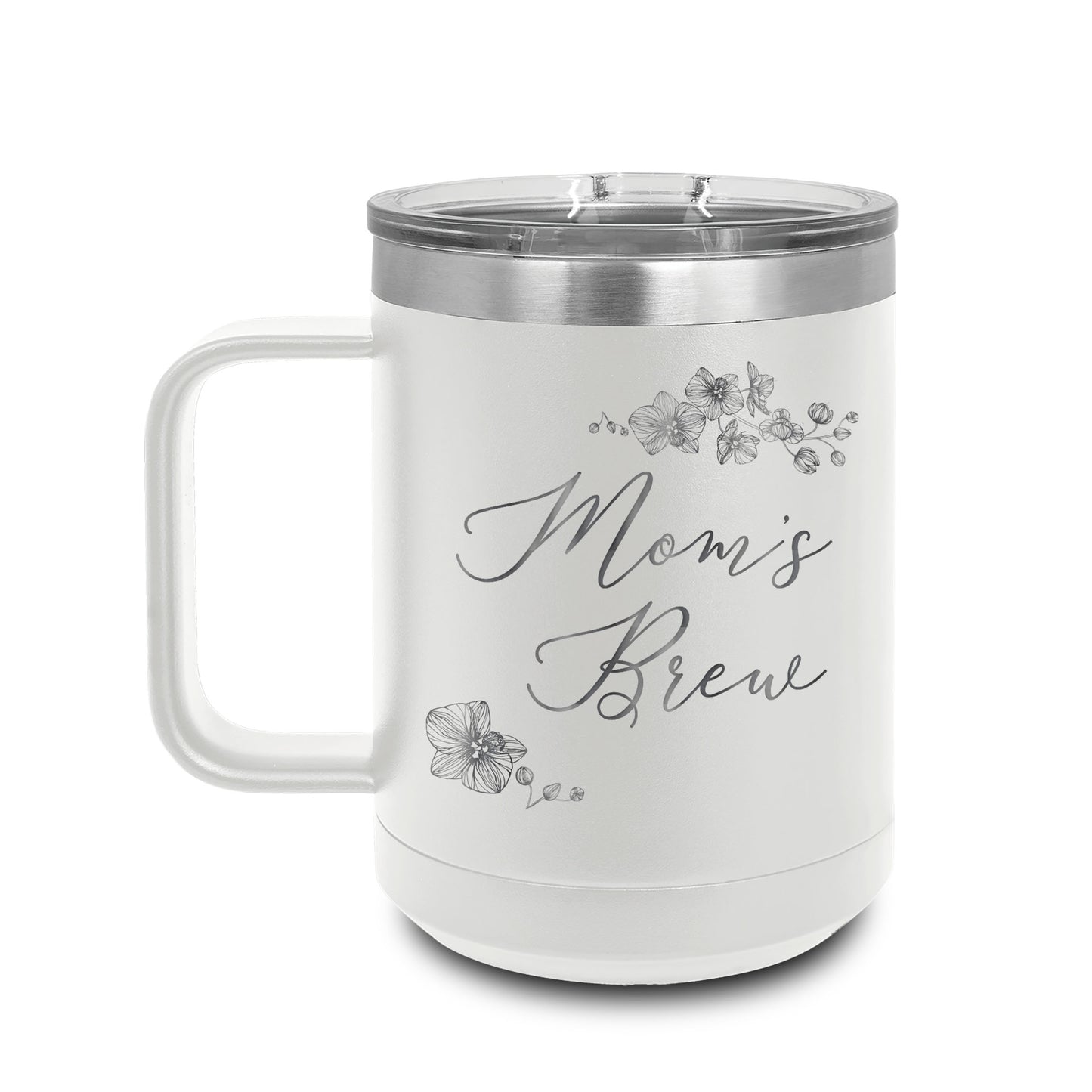 Metal Coffee Mugs | Mom's Brew