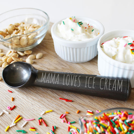 Personalized Ice Cream Scoops | Mama Loves Ice Cream