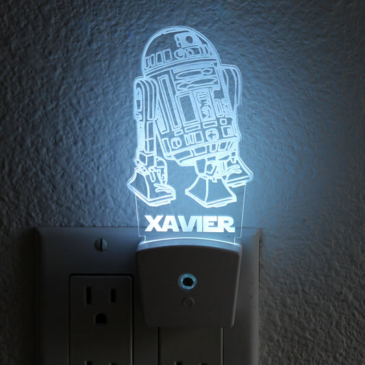 Kid's Night Light Wall Plug | R2D2
