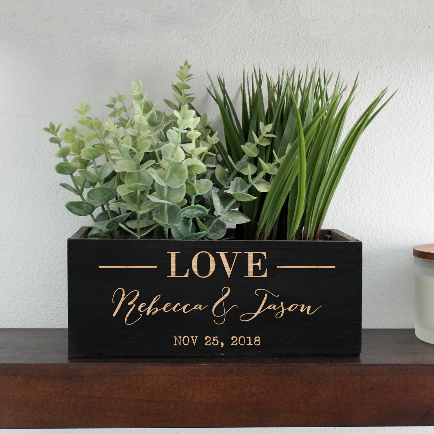 Wood Planter Box | LOVE