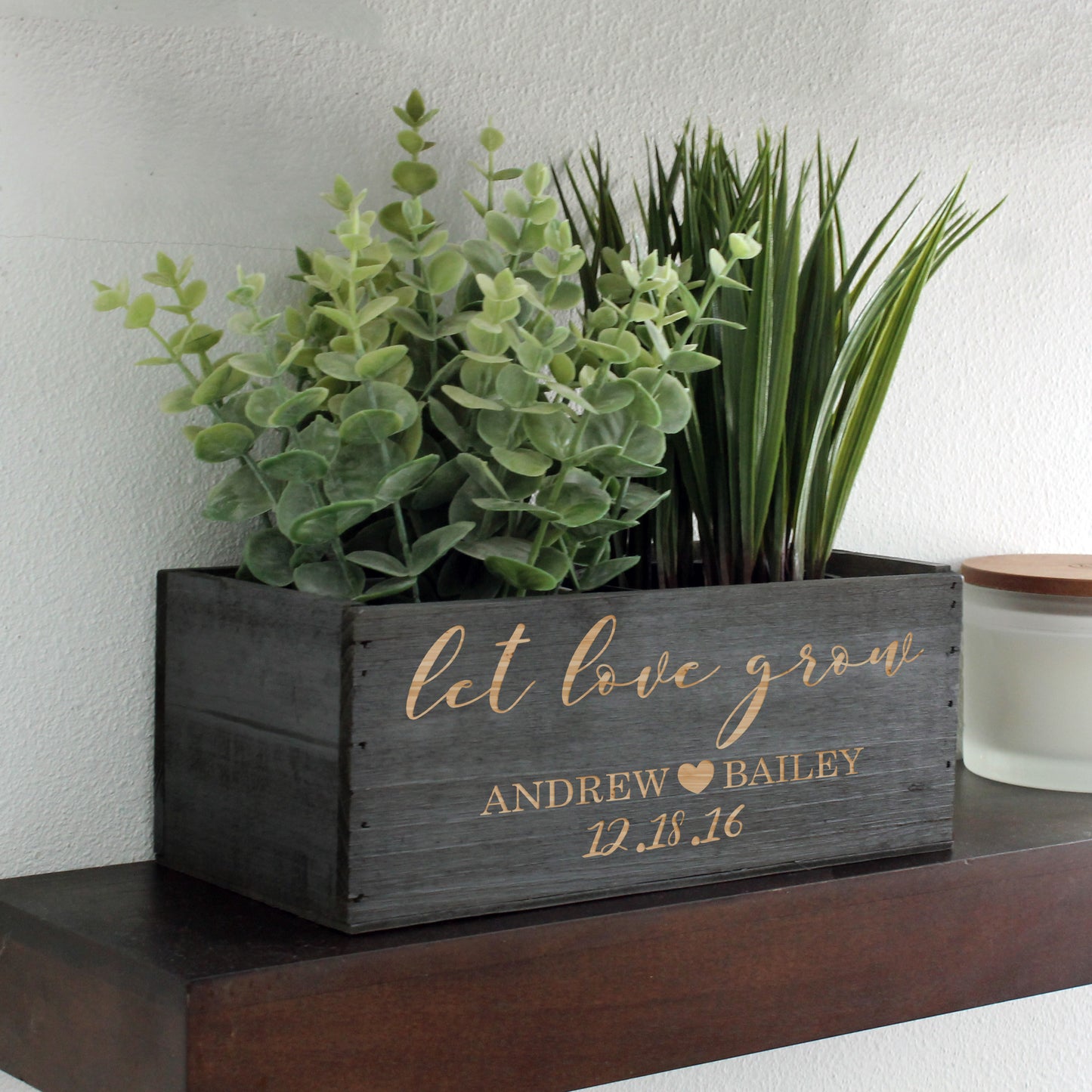 Wood Planter Box | Let Love Grown