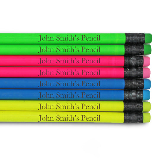 Neon Pencils Set of 10 | John Smith