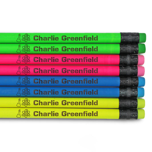 Neon Pencils Set of 10 | Science