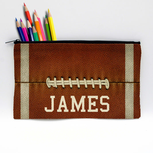 Personalized Pencil Pouch | Football