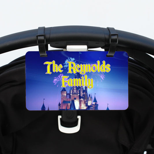 Stroller Name Sign | Castle