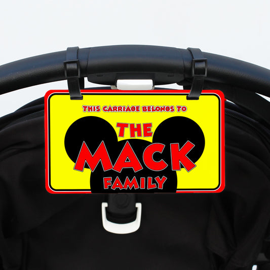 Stroller Name Sign | Mack