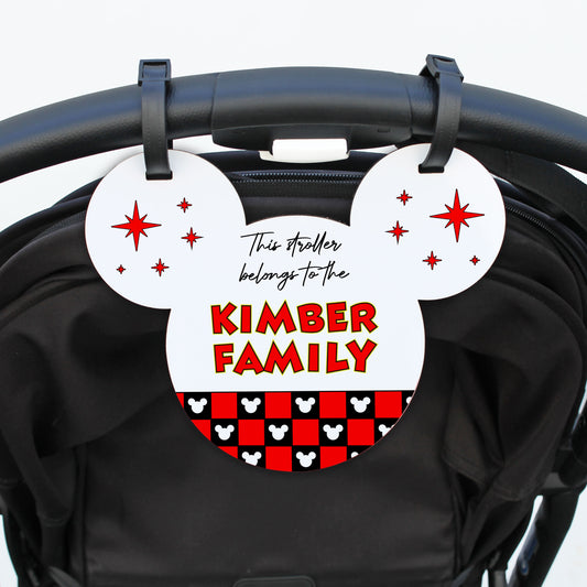 Stroller Name Sign | Kimber Family