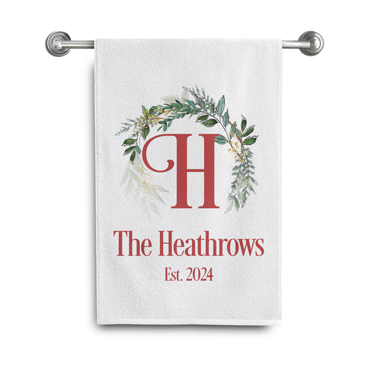 Personalized Christmas Towels | The Heathrows