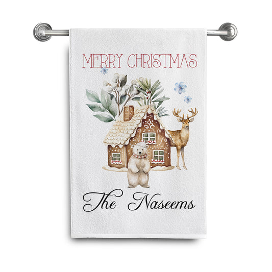 Personalized Christmas Towels | The Naseems