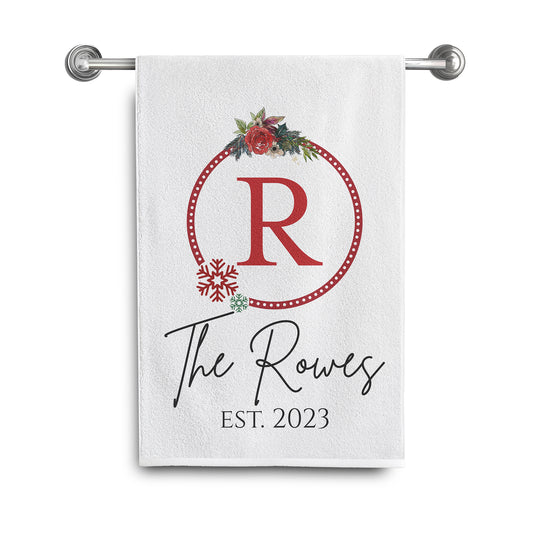 Personalized Christmas Towels | The Rowes