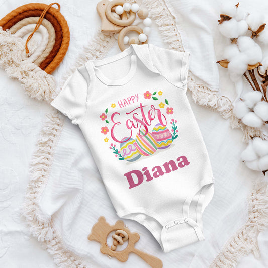 Personalized Easter Onesies | Happy Easter