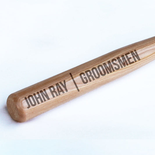 Mini Wood Baseball Bat | John Ray