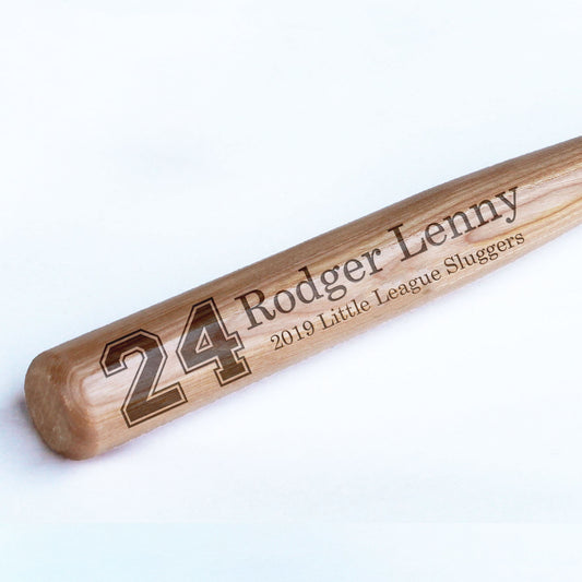 Mini Wood Baseball Bat | Rodger Lenny