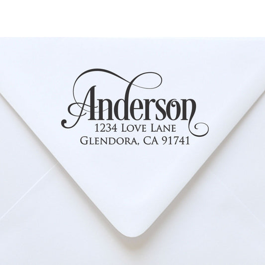 Return Address Self Inking Stamp | Anderson