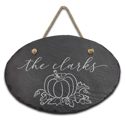 Slate Outdoor Address Sign | The Clarks