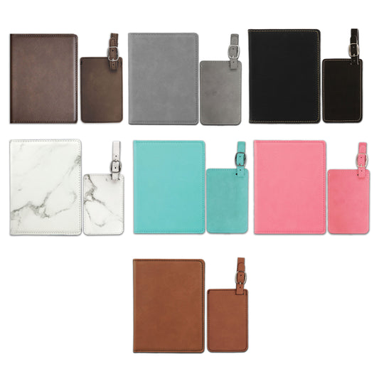 Passport Cover & Luggage Tag Set | Maggie Hill