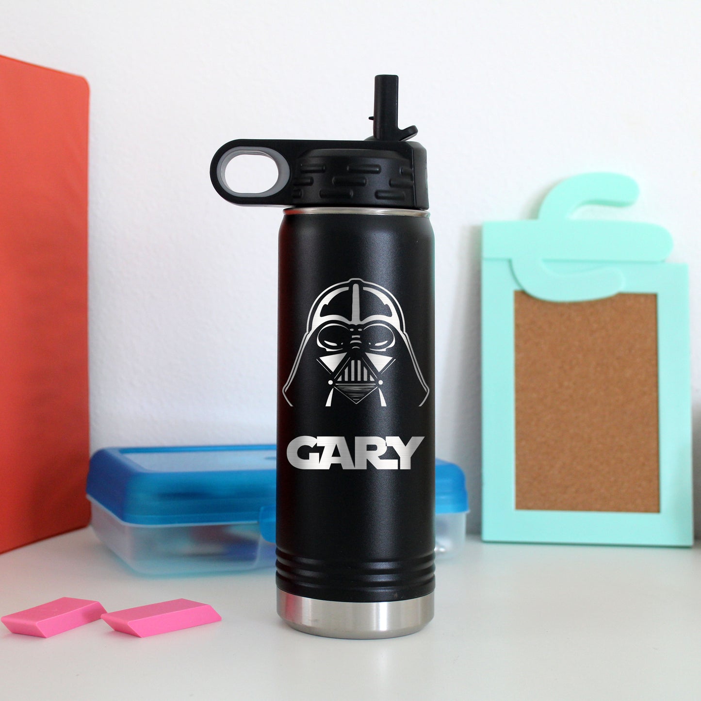 20 oz. Kid's Metal Water Bottle | Darth Vader