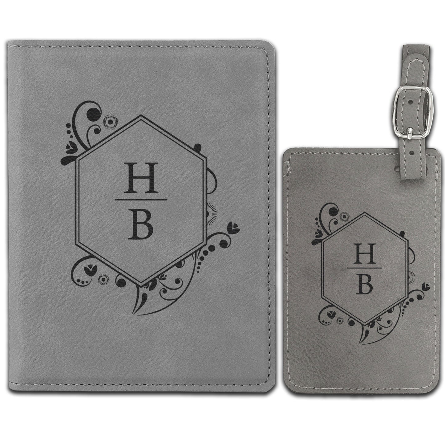Passport Cover & Luggage Tag Set | HB