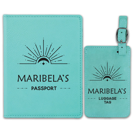 Passport Cover & Luggage Tag Set | Maribela