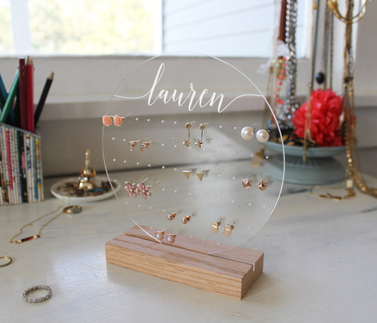 Personalized Jewelry Stands | Lauren