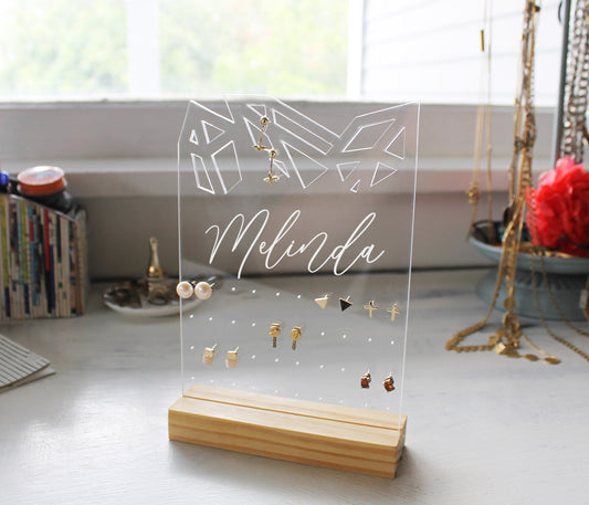 Personalized Jewelry Stands | Melinda