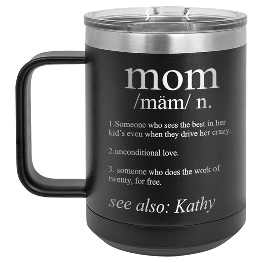 Metal Coffee Mugs | Mom Define