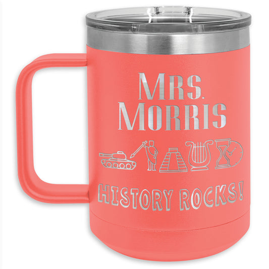 Metal Coffee Mugs | Teacher History