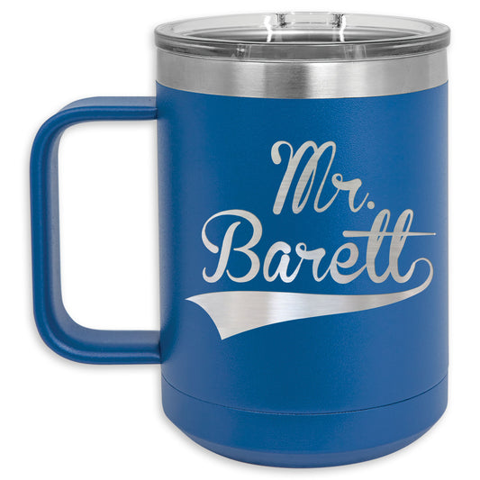 Metal Coffee Mugs | Mr. Barett
