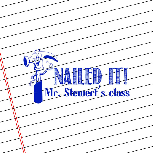 Teacher Self Inking Stamps | Nailed It!