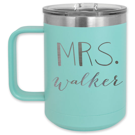 Metal Coffee Mugs | Mrs. Walker