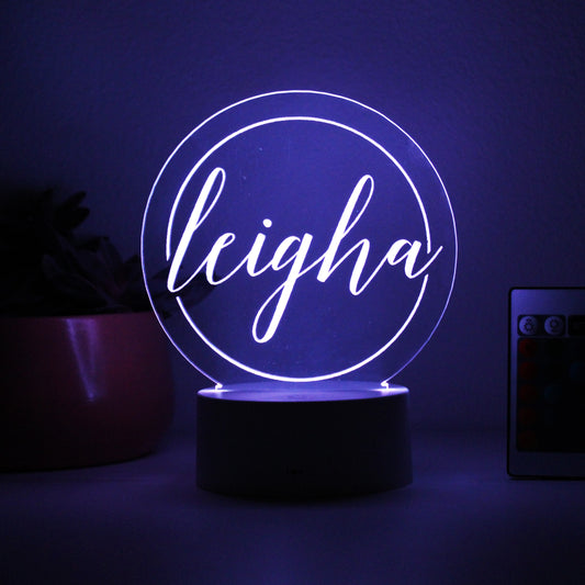 Personalized Children's Night Lights | Leigha