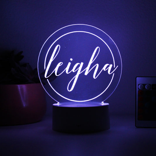 Personalized Children's Night Lights | Leigha