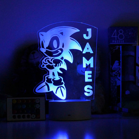 Personalized Children's Night Lights | Sonic