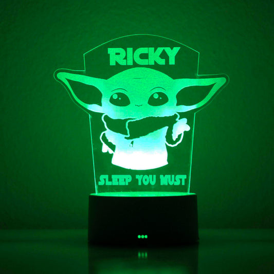 Personalized Children's Night Lights | Yoda