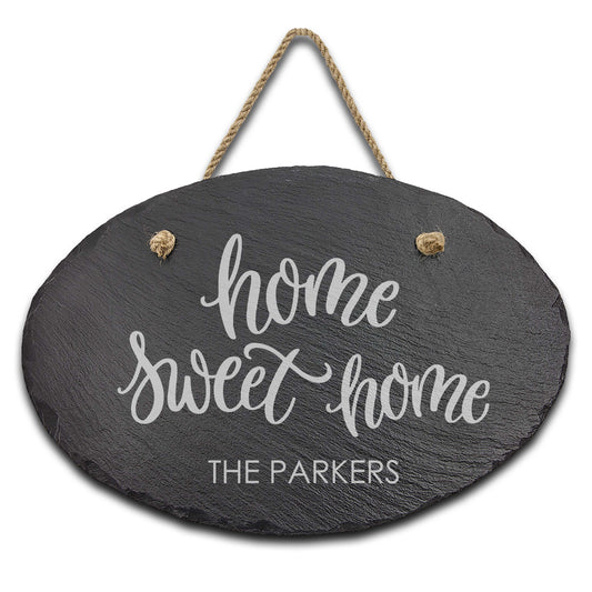 Slate Outdoor Address Sign | The Parkers