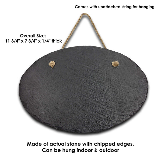 Slate Outdoor Address Sign | The Clarks