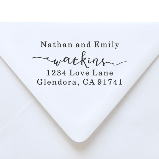 Return Address Self Inking Stamp | Watkins