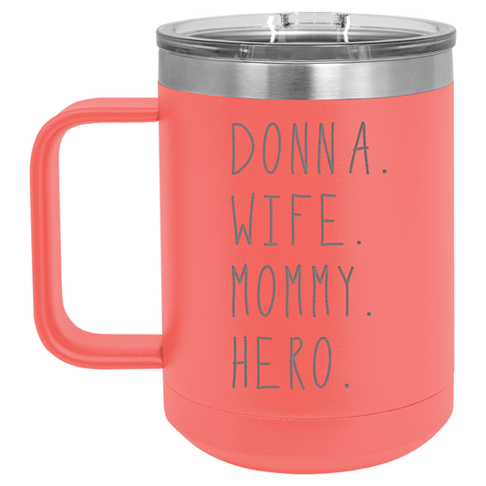 Metal Coffee Mugs | Wife Mommy Hero
