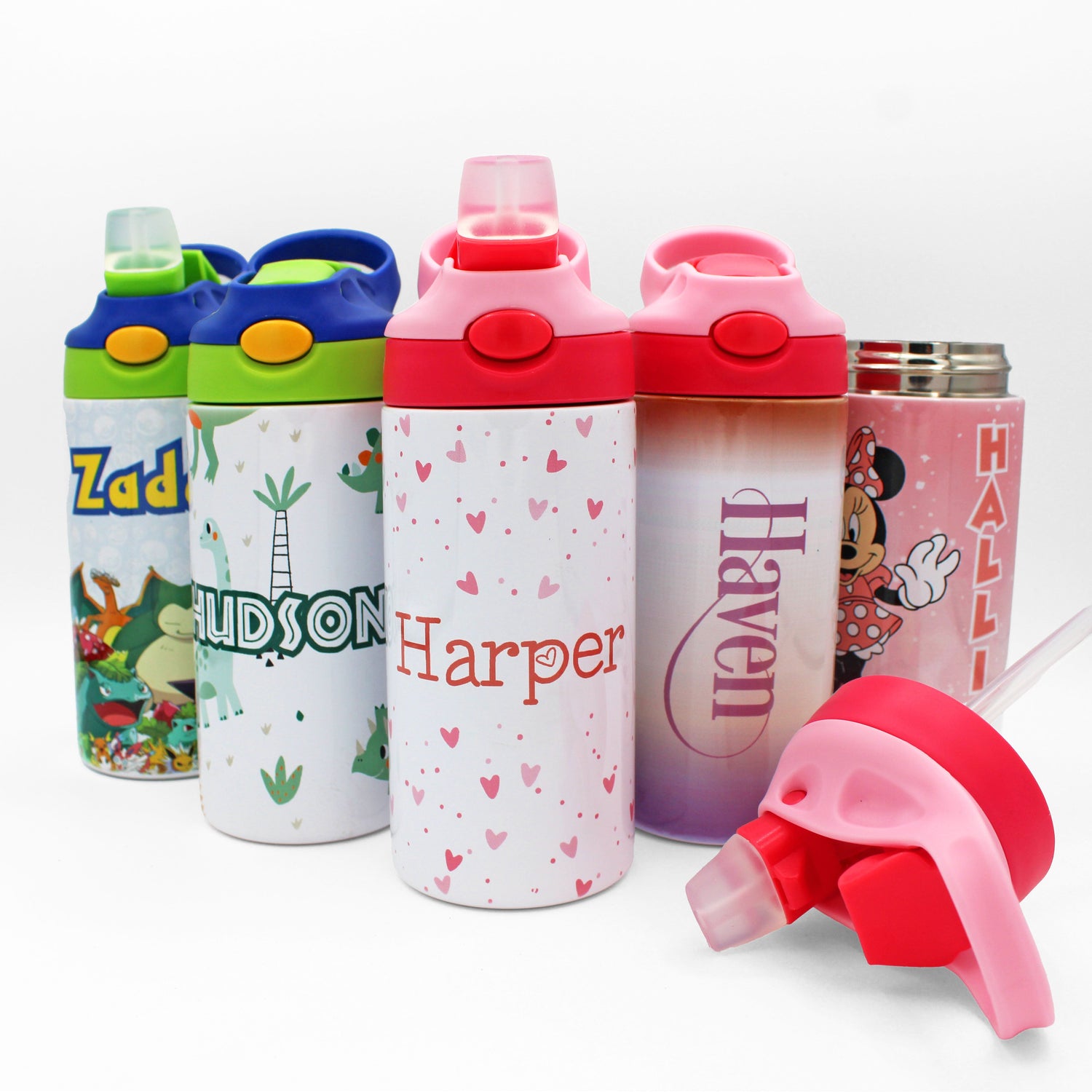 Personalized Kids Metal Water Bottles